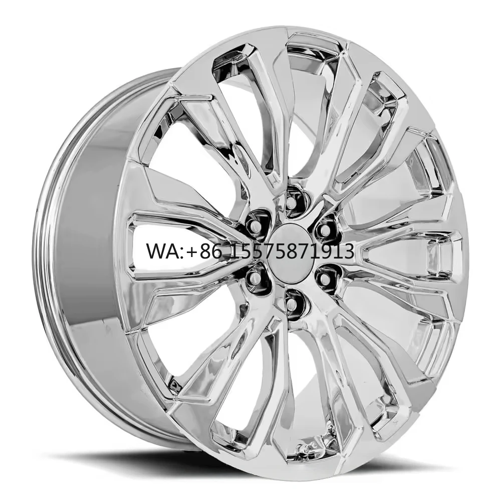 

Кованые моноблочные диски Hunt Custom Chrome 20-26 дюймов 6x5.5 6x139.7 из сплава для универсальных автомобилей