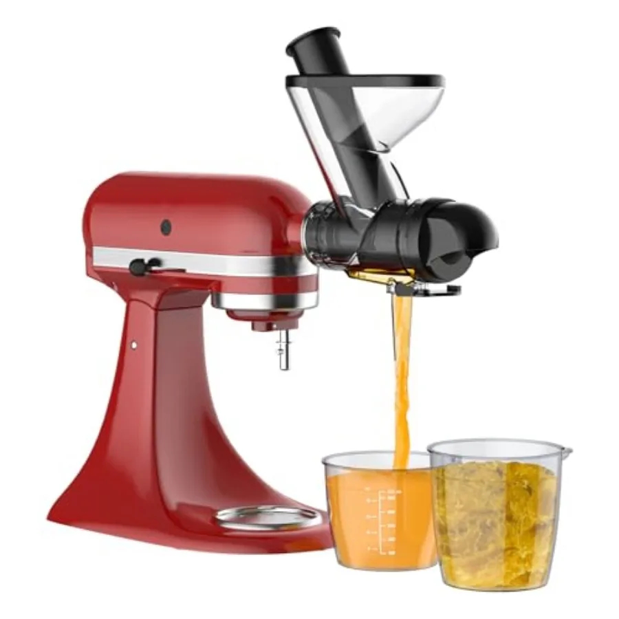 

Masticating Juicer Attachment for KitchenAid Stand Mixer Cold Press Juicer Machine Slow Masticating Juicer Attachment with Dual