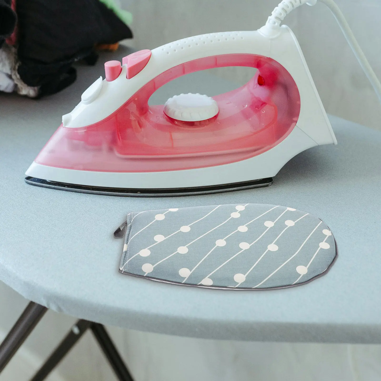 Mini Heatproof Glove for Steamer Iron Hair Straightener Curling Wand High Heat Resistant Kitchen Baking Oven Use Thickened