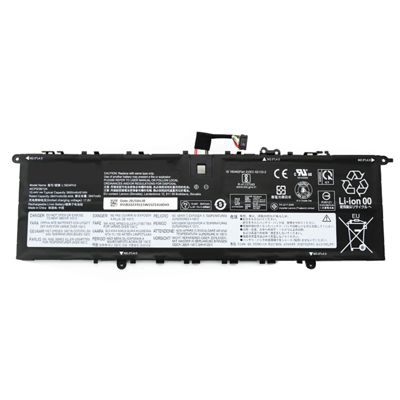 LMDTK New L19D4PH3  L19C4PH3 L19M4PH3 Laptop Battery For Lenovo Yoga 14S 2021 PRO 14 15.44V 61WH Series Notebook