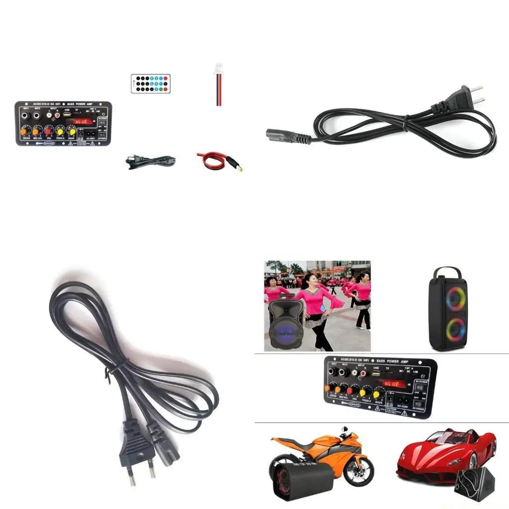 

F62C Versatile Connectivitys Amplifier Board with USB AUXs & Blue tooth Interfaces