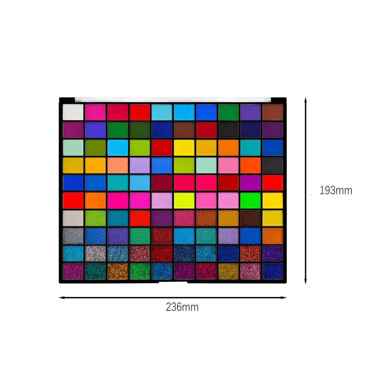 100색 전문가용 바디 페이스 페인트 키트 파티용 ﻿ 페이스 페인트 키트 수성 무독성 페이스 페인트 팔레트 수성