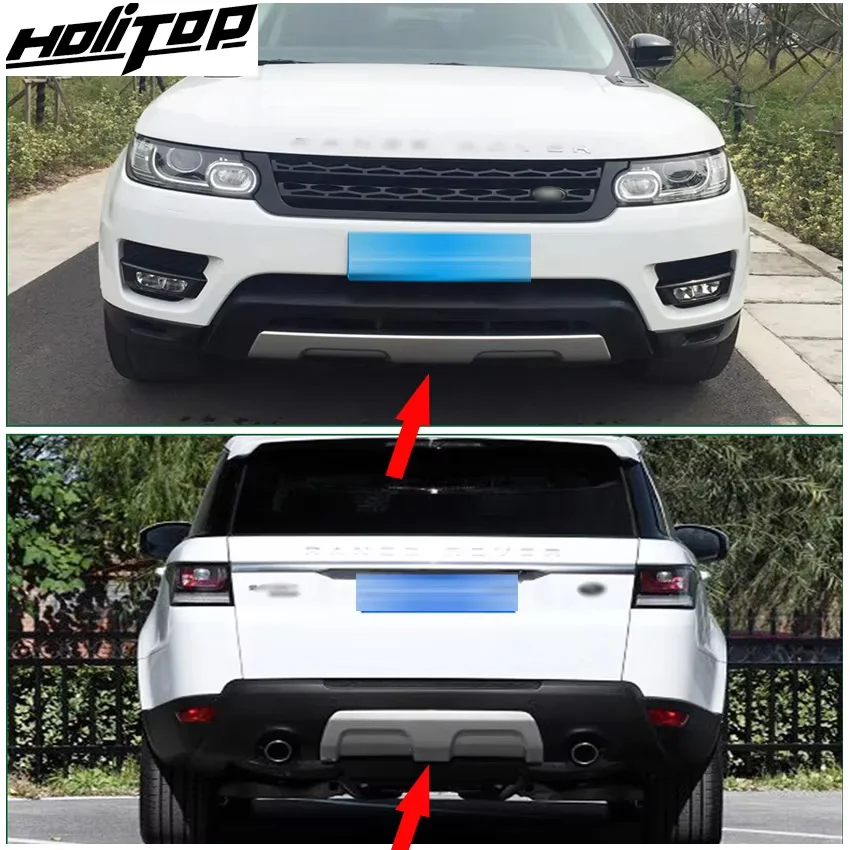 front&rear bumper guard cover/pedal skid plate for Land Rover RANGE ROVER Sport 2014 2015 2016 2017,stainless steel,ISO quality