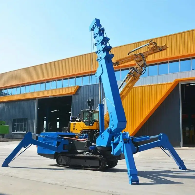 Big Boom Spider Crane Crawler Structure Mini Spider Crane with Hydraulic System