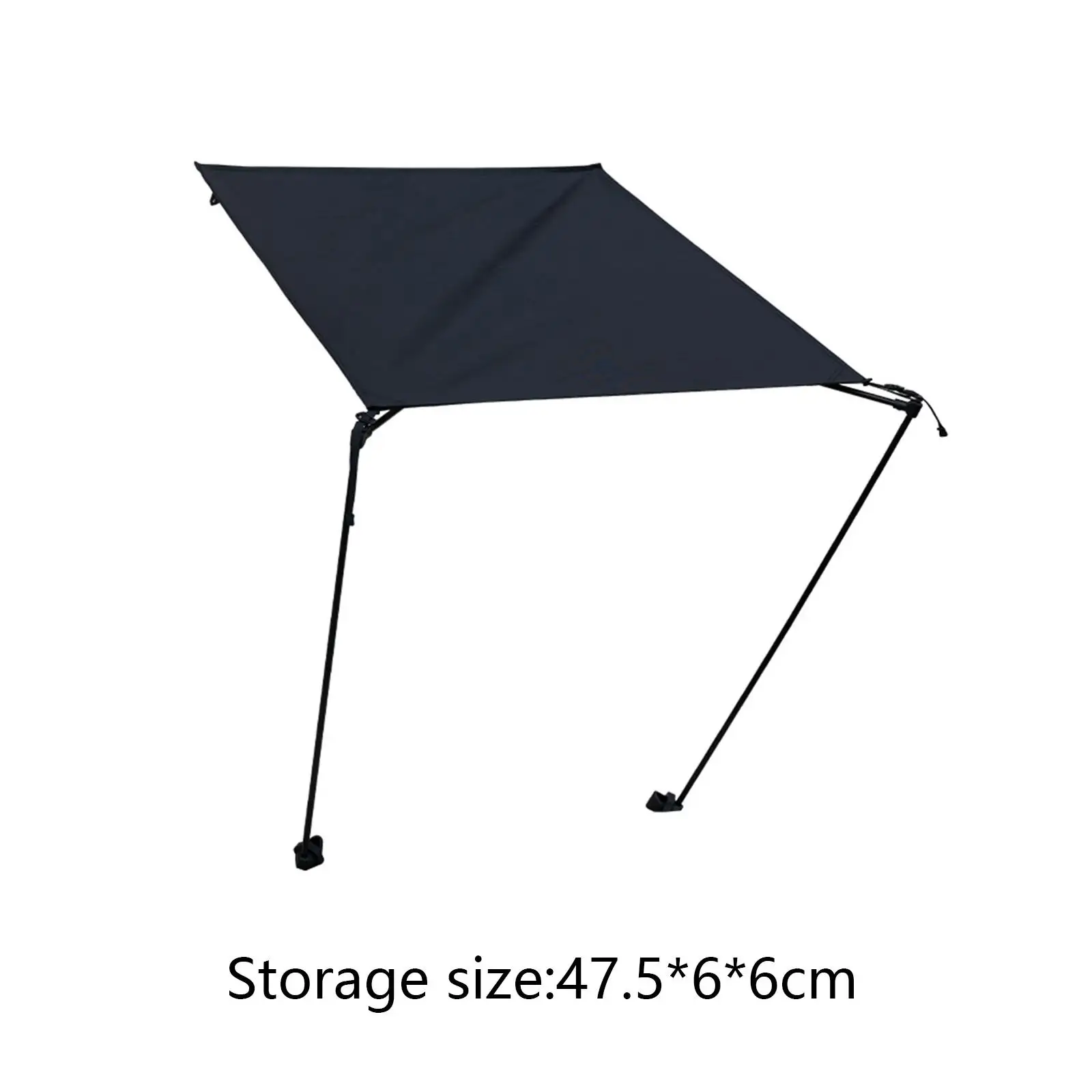 Outdoor Camping Chair Sunshade Sun Protection Portable Sun Shelter for Outdoor Fishing Accessories Traveling Backpacking Picnic