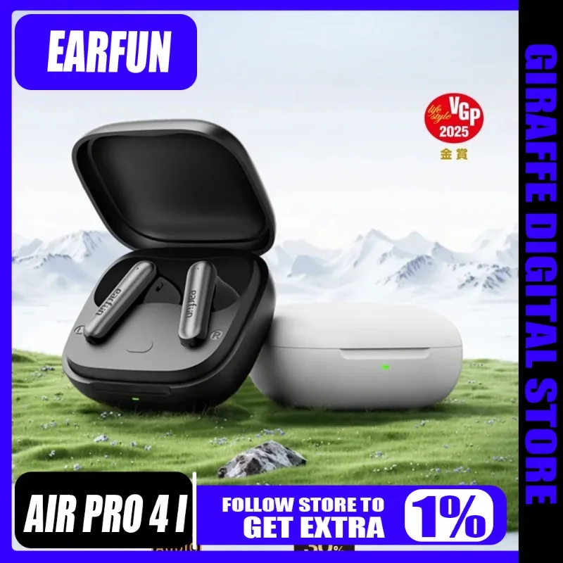 سماعات أذن لاسلكية EarFun Air Pro 4i تخفيض نشط HI-FI بلوتوث 5.4 TWS سماعات داخل الأذن ملحقات ألعاب الرياضة الإلكترونية #1