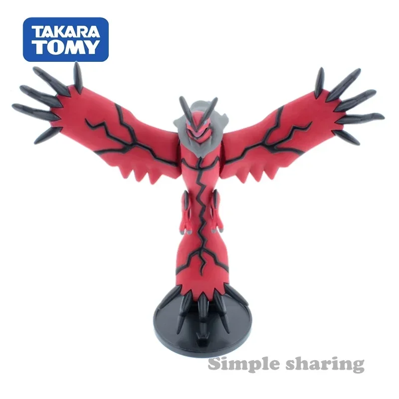 Takara Tomy Tomica Moncolle Ex Monster Collection Pokemon Figures ML-13 Yveltal Resin Anime Figure Kids Xmas Gift Toys for Boys