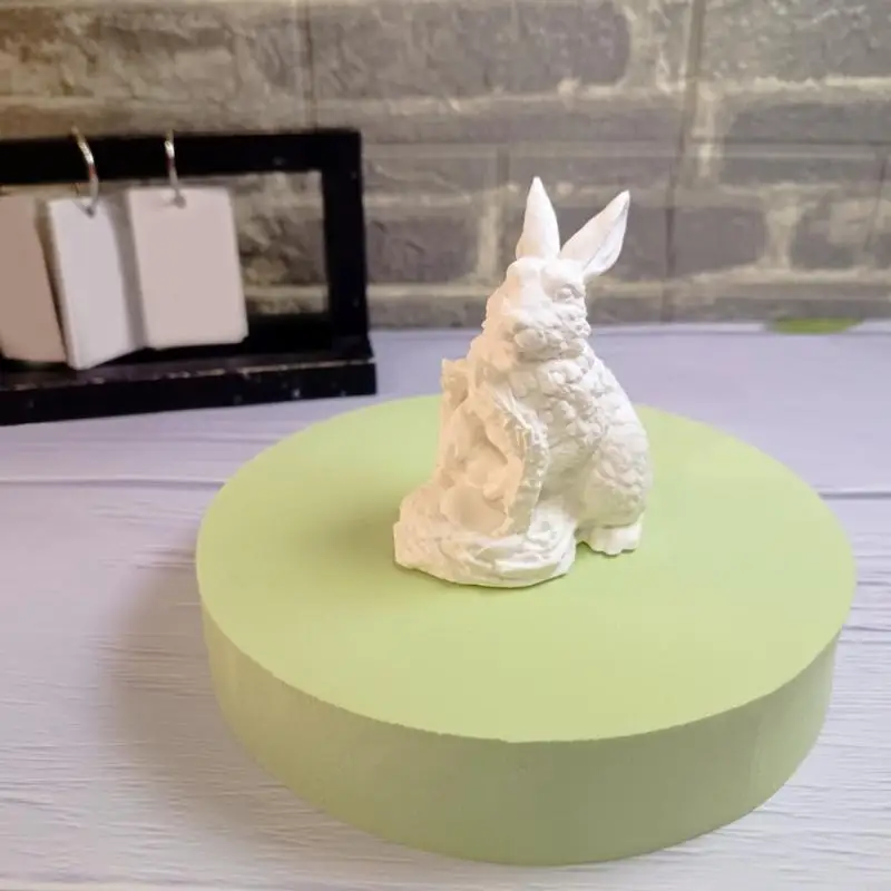 2025 Nuovi stampi in silicone Easter Stampi conigli stampi per getti ornamenti stampi