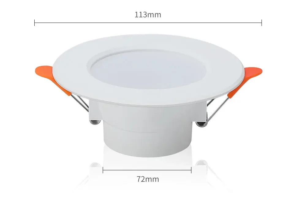 Tuya Smart LED Downlight 220V 10W Bluetooth RGB Dimmable Ceiling Lamp RF 2.4G Remote Smart Life APP Control Bedroom Living Room