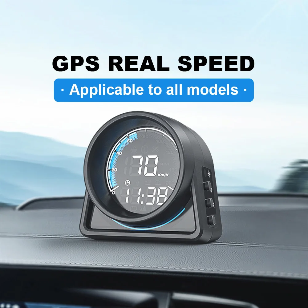 

Universal Hud Head-up Display GPS Real Speed Vehicle Instrument Altitude Instrument HD Digital Display A430G