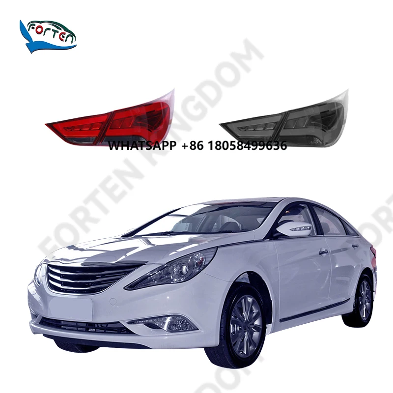 

Modified Upgrade Dragn Scale Full LED Tail Light Taillight for yundai Sonata 8th Generation 2011-15 Tail Lamp LightsRear Lamp