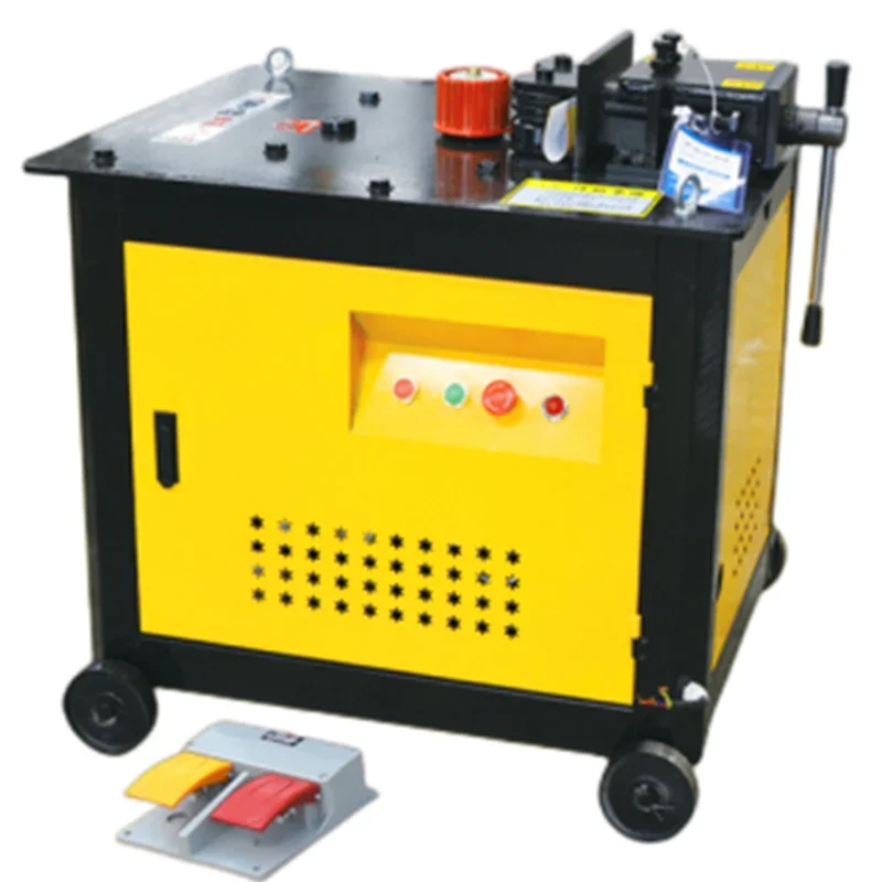 Automatic square tube bending and forming machine; Rebar bending machine, angle steel, flange, electromagnetic coil