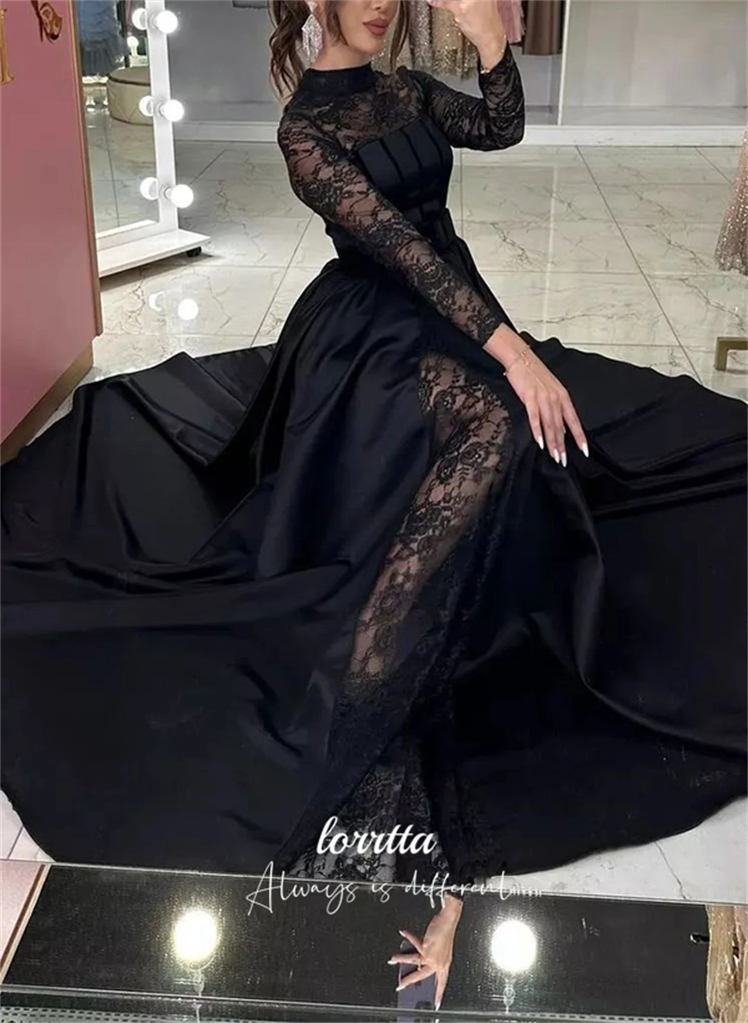 

Lorrtta Customized Party Dress for Wedding Dresses and Evening Dress Woman Elegant Special Occasion Dress Ball Gowns فساتين سهرة