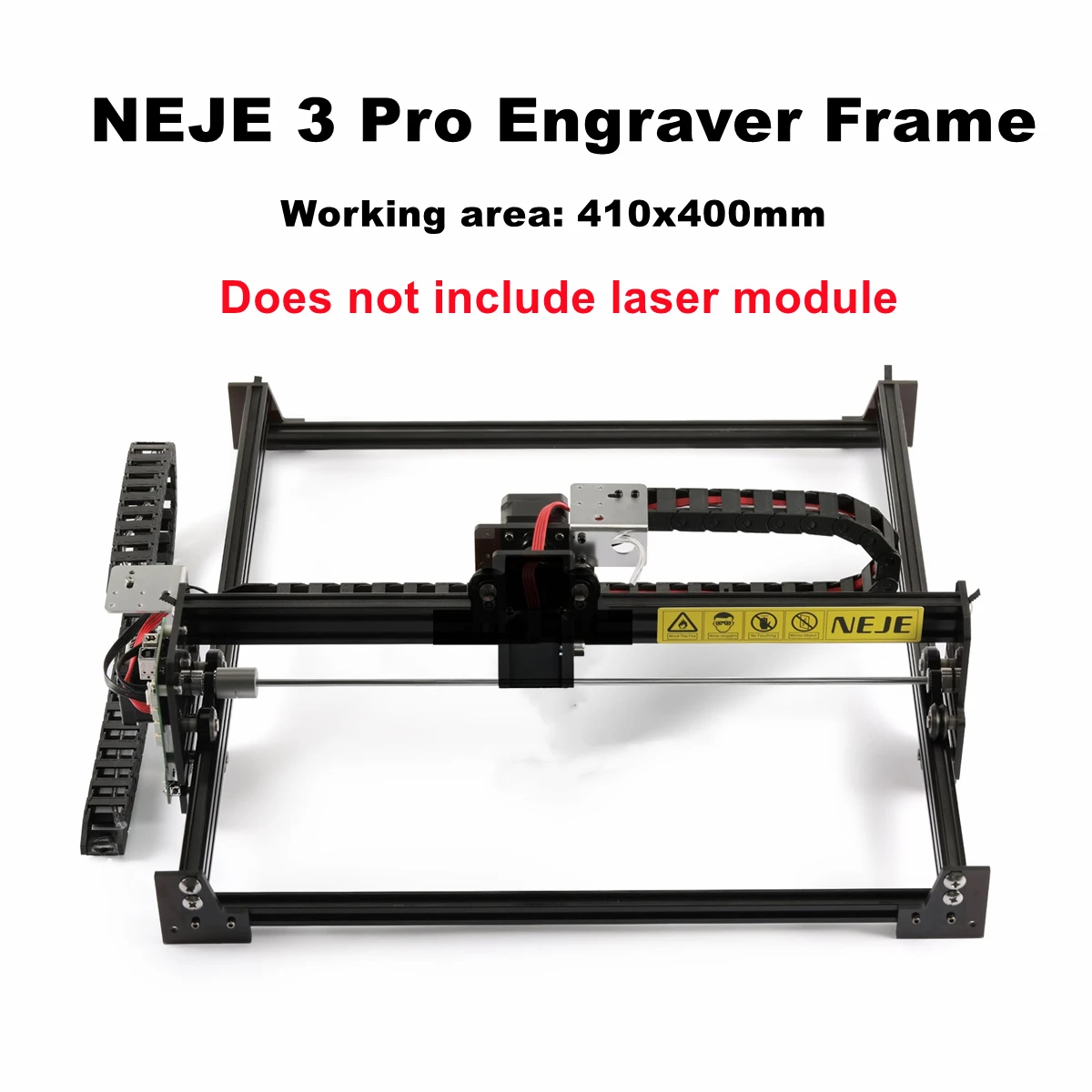 NEJE 3 Max/Pro/Plus CNC Laser Engraver Frame Without Laser Module Larger Working Area Bluetooth APP Control Lightburn LaserGRBL