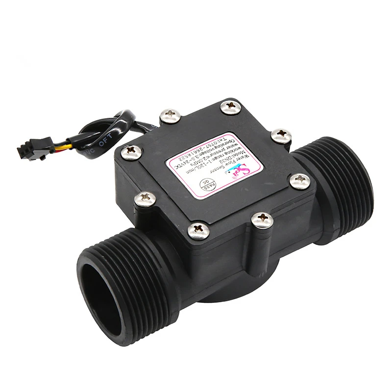 YF-DN32 1.25 inch garden irrigation industrial flow meter DN32 pipeline water flow sensor large flow sensor