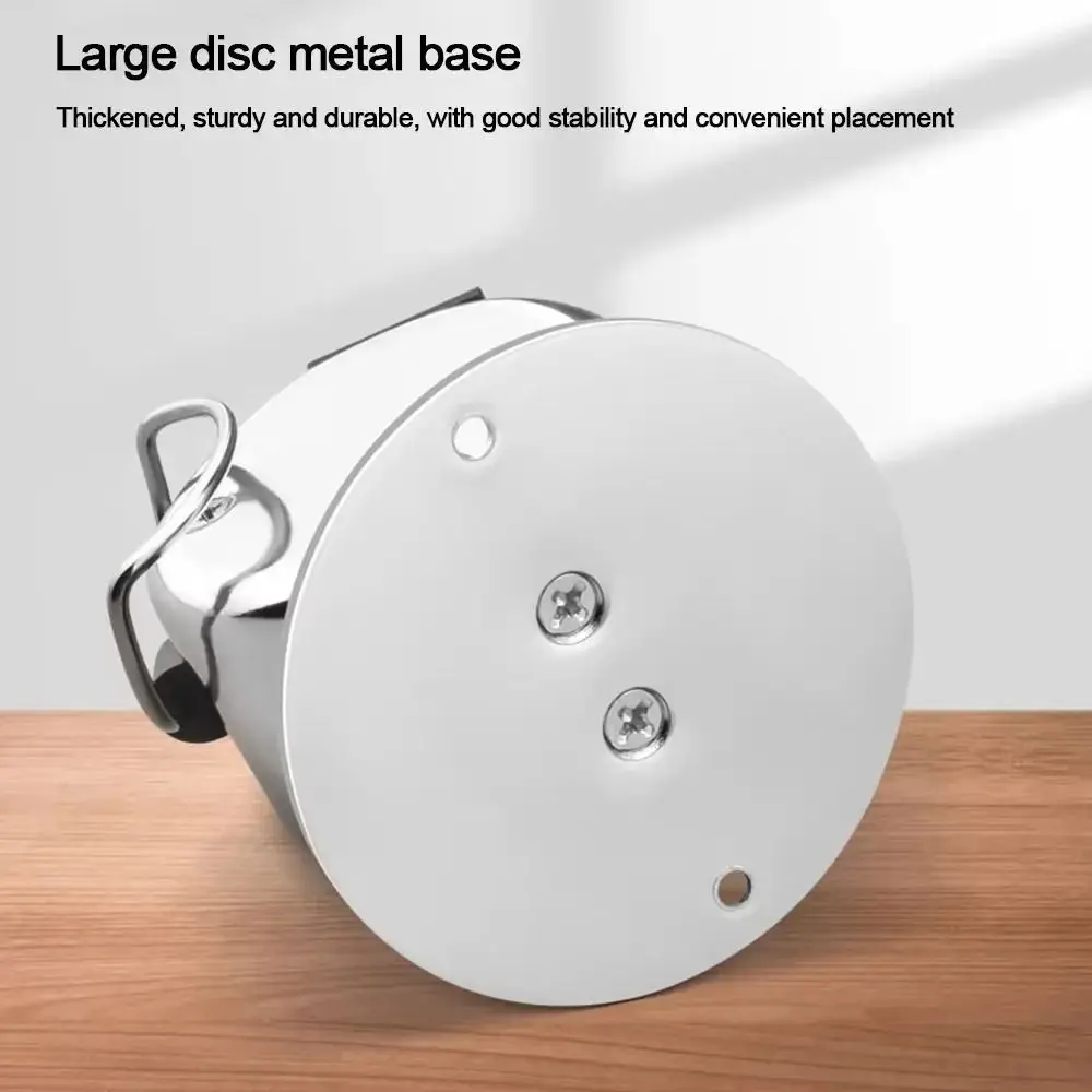 New Metal Hand Tally Counter Mechanical 4 Digit Manual Counter Silver Mechanical Counter