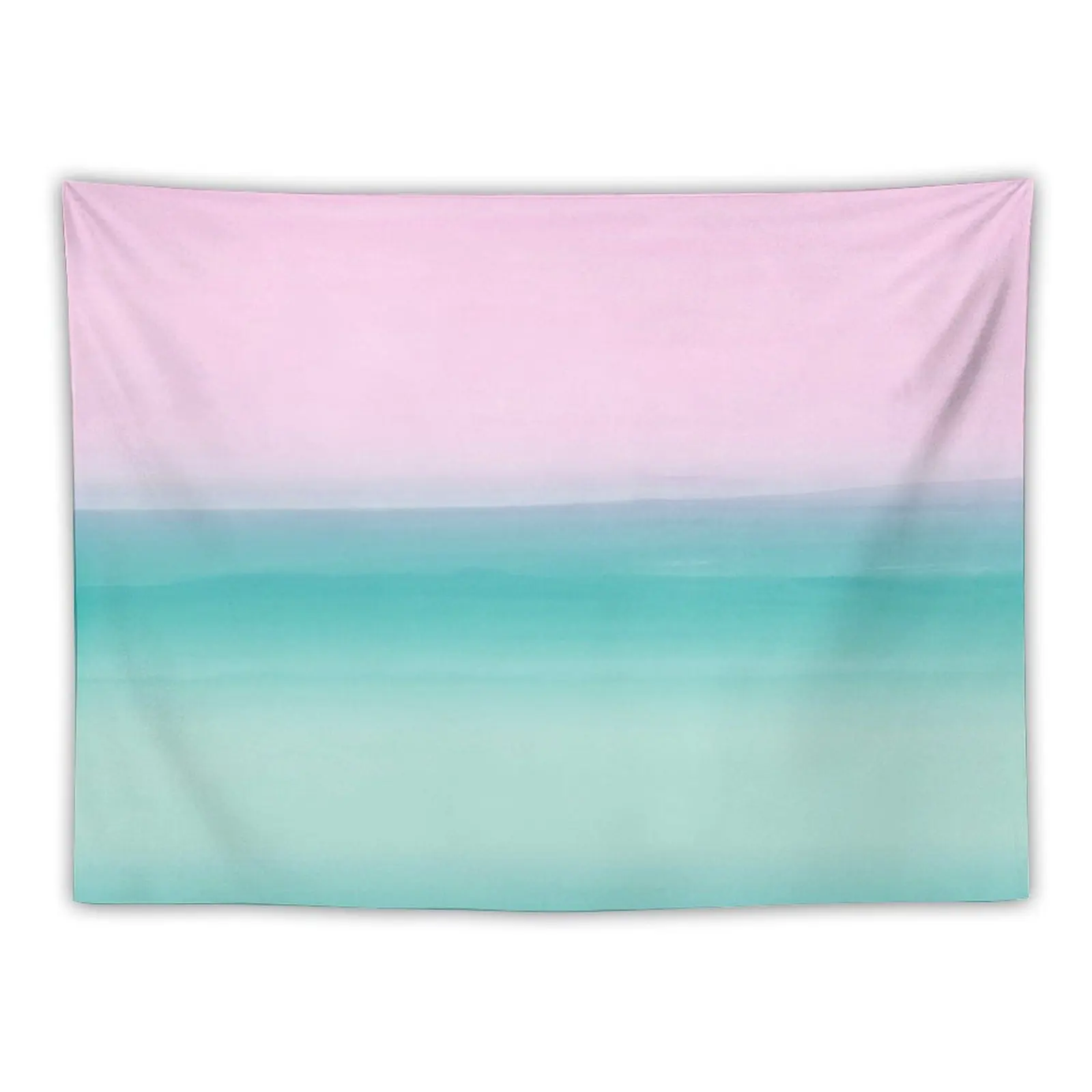 

Touching Seafoam Teal Pink Watercolor Abstract #1 #painting #decor #art Tapestry Wall Deco Aesthetic Room Decor Room Decorations