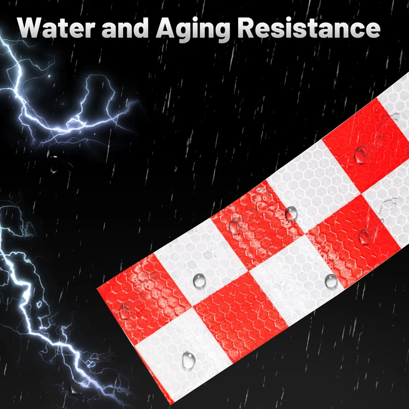 5cmx5m Safety Mark Reflective Tape Stickers Car-Styling Self Adhesive Warning Tape Automobiles Motorcycle Reflective Film