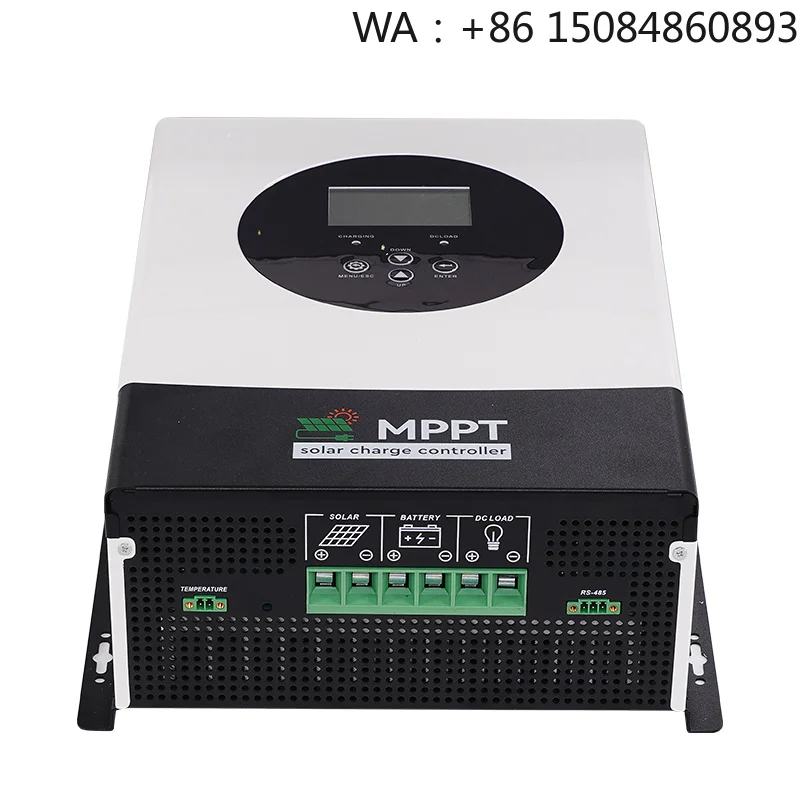 48V 100A MPPT Solar Charge Controller, Solar Accessories, IP21 Waterproof Grade, High Efficiency Regulator for Solar Lighting Sy