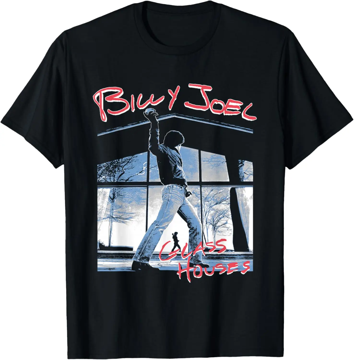 Official Glass Houses T-Shirt 100% Cotton Trendy Y2K Short-Sleeve Tee – Soft, Quick-Drying, & Moisture-Wicking; Ideal Sports