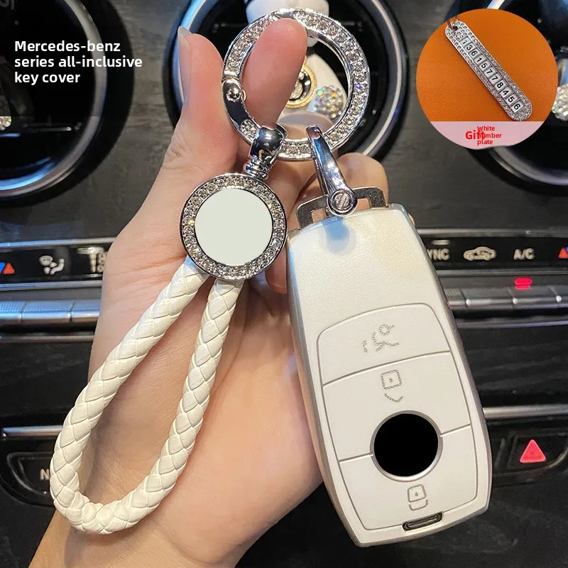 

Car Remote Key Case Cover Shell Fob For Mercedes Benz A C E S G Class W177 W205 W213 X167 W222 CLA GLE GLB GLS AMG Maybach