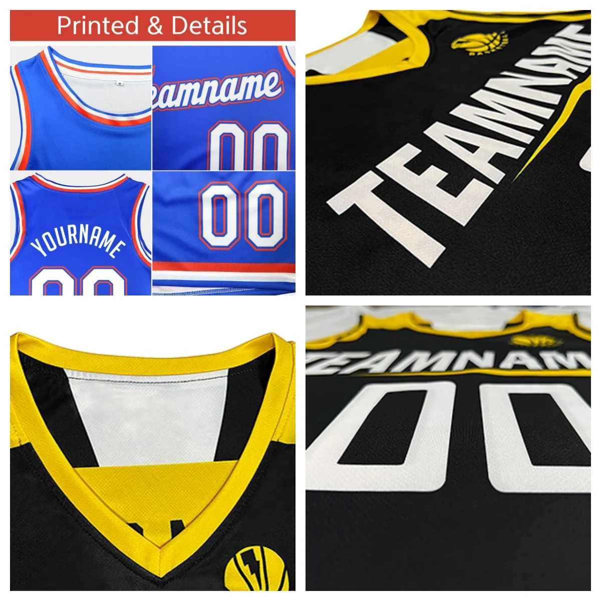 Personalize Basketball Jersey Reversible Custom Uniform Add Team Name Number Personalized Sports Vest for Adult/kids/boys/girls