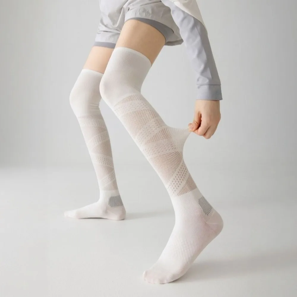 Knee High 9-15mmHg Compression Socks Circulation Elastic Graduated Pressure Socks Athletic Recovery Sports Stockings