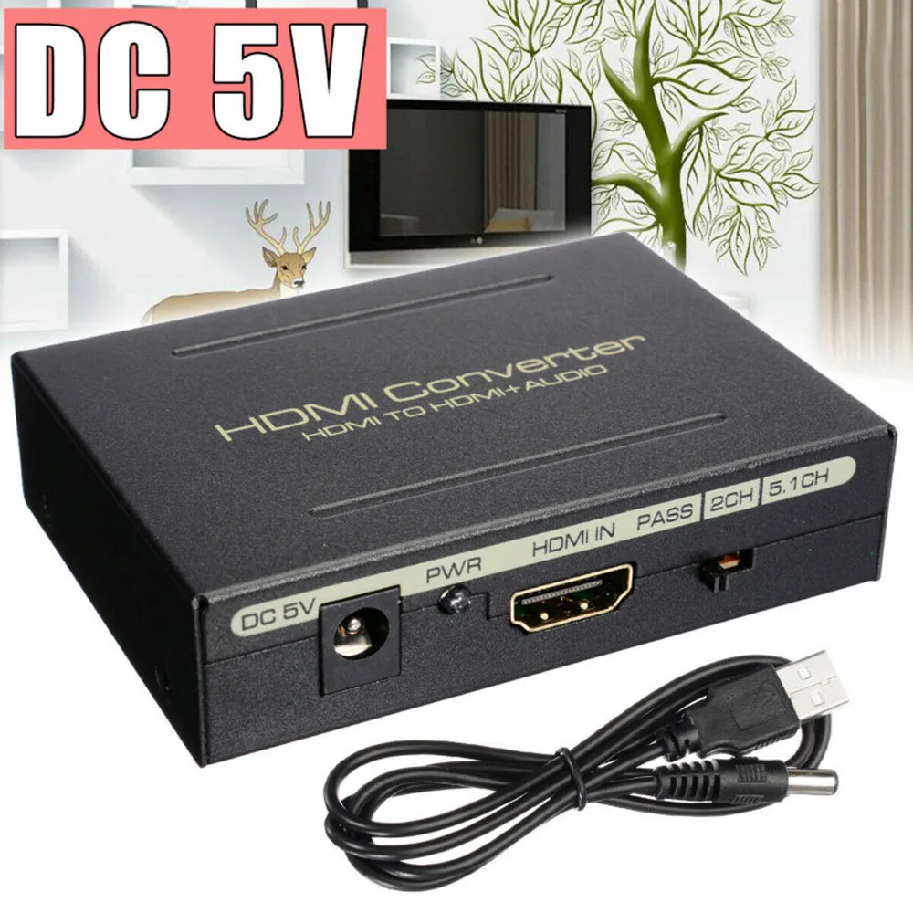 1080P Hdmi To Spdif…