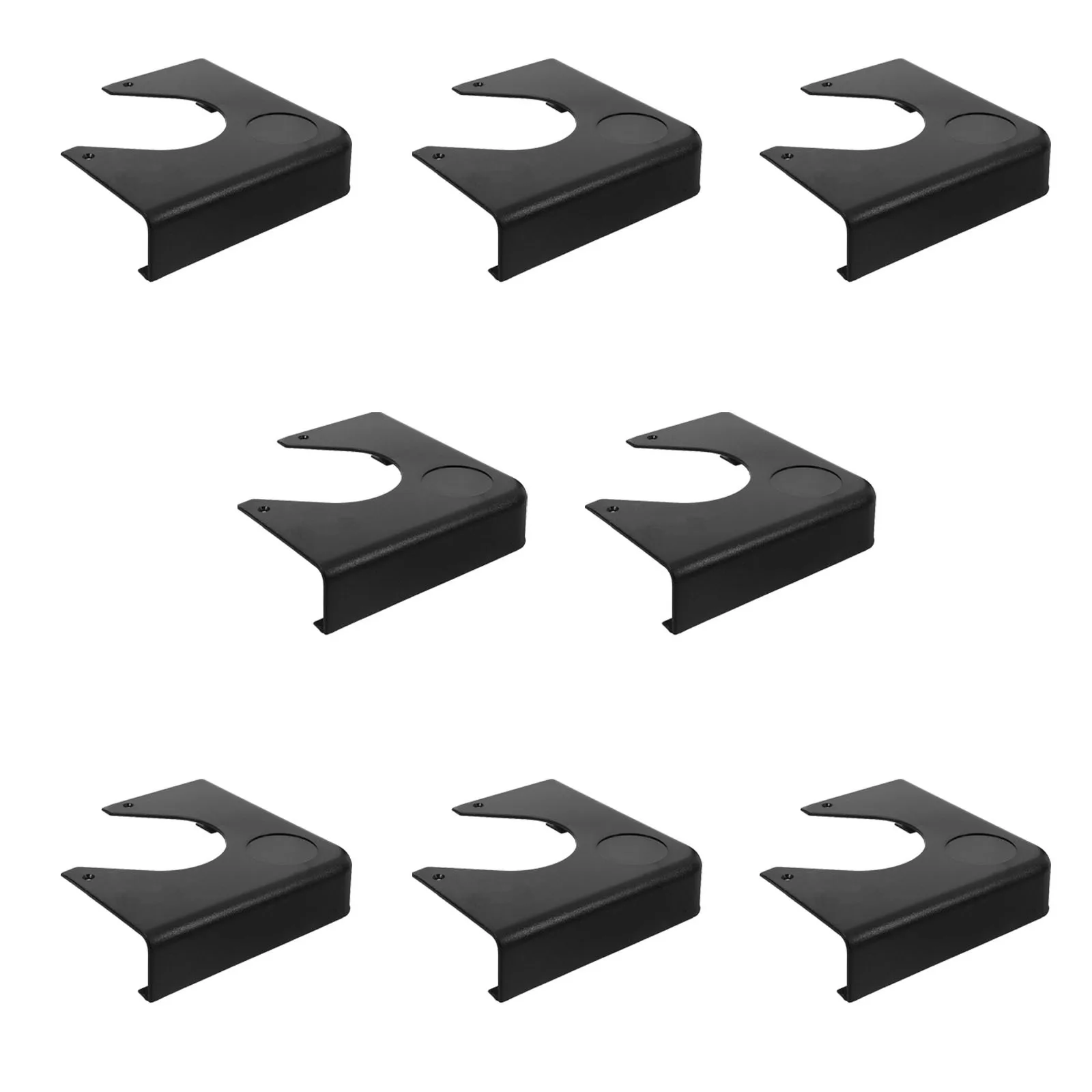 

8Pcs Billiard Table Corner Guard Plates Chrome Table Protector Durable ABS Universal Fit Billiard Corner Plate