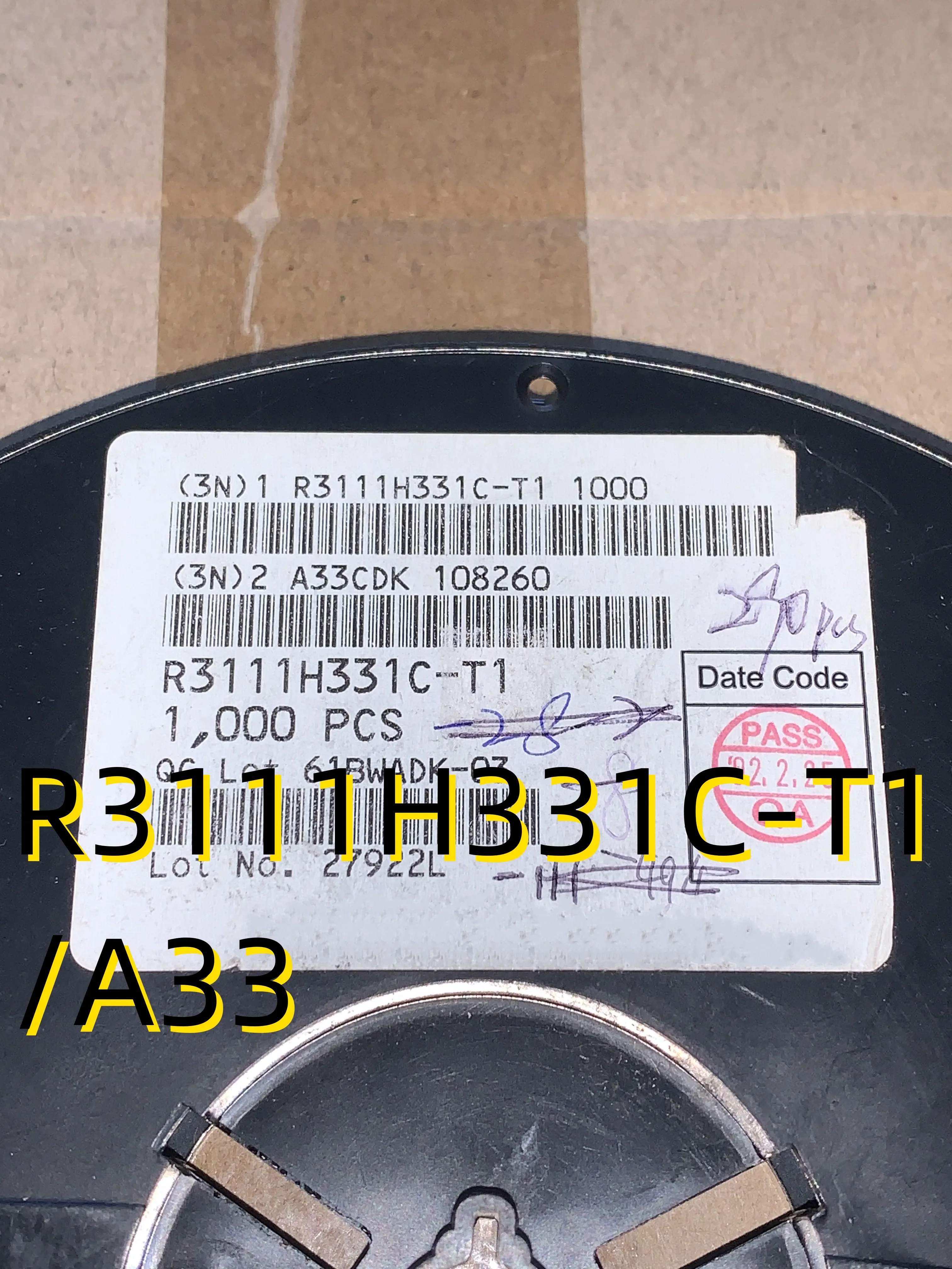 

10pcs R3111H331C-T1 /A33