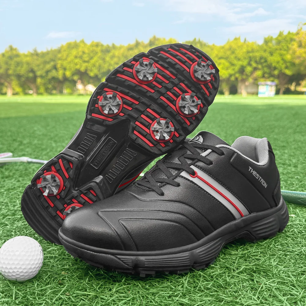 Chaussures de golf légères pour hommes, baskets de golfeurs de qualité, confortables, neuves