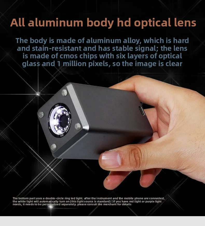Autofocus microscope 400x magnification WiFi connection Android use