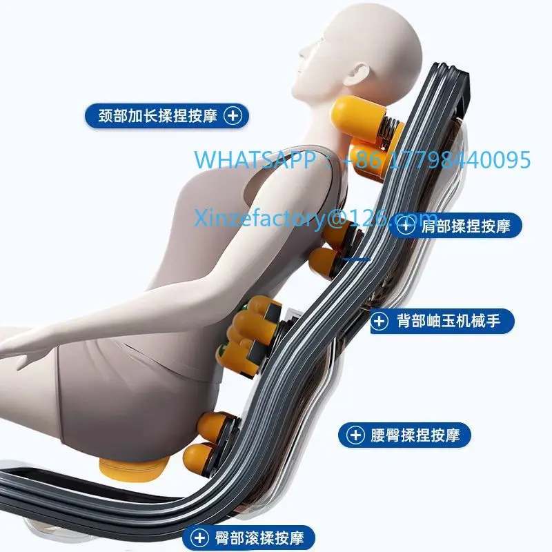 

Массажное кресло для всего тела, автоматическое роскошное космическое капсульное домашнее складное многофункциональное разминающее высококачественное диван-кресло