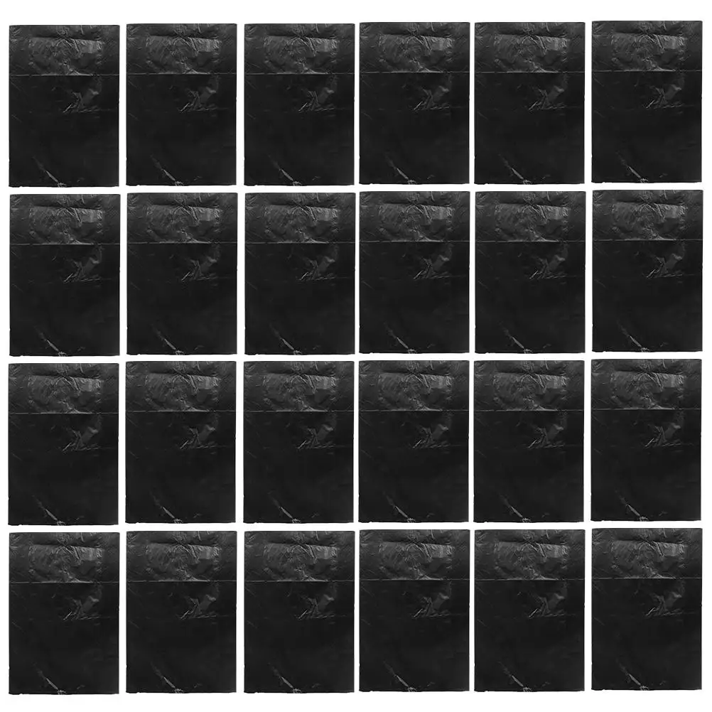 

50 шт. сверхмощный мусор 60x90 см, толщина 2 4 мм, коммерческие кухонные мешки для мусора, пластиковые пакеты для хранения