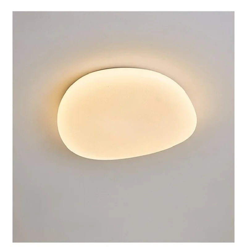 Ceiling Lights Modern Nordic Pebble Modeling LED Ceiling Lights for Bedroom Living Room Bathroom Home Indoor Lighting