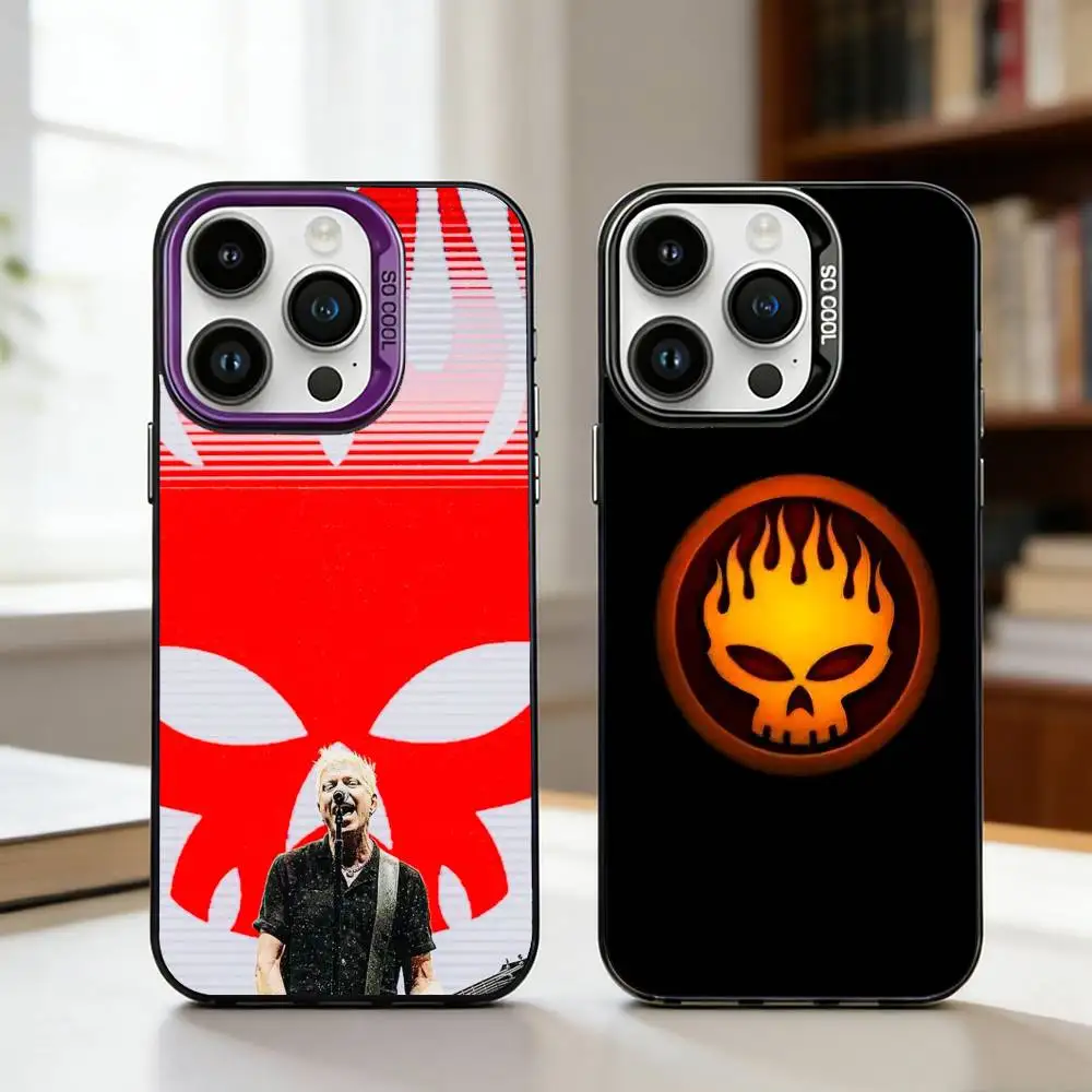 

COOL The O-Offspring S-SUPERCHARGED Phone Case For iPhone17,16,15,14,13,12,11,Pro,MAX Gray Matte Silicone Black Cover