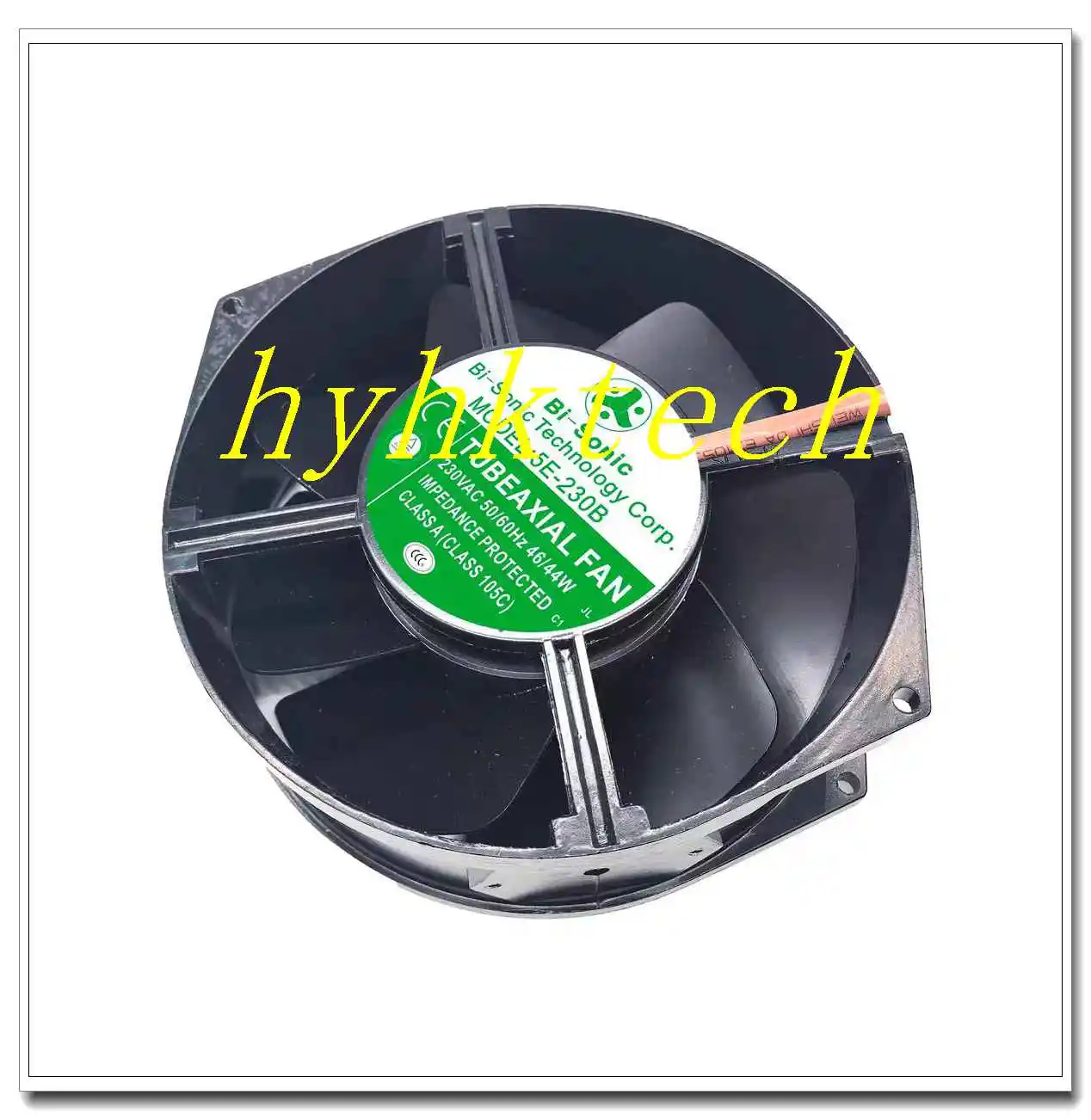 5E-230B 17055 230 V Oryginalny metalowy wentylator chłodzący. W 100% przetestowane przed wysyłką