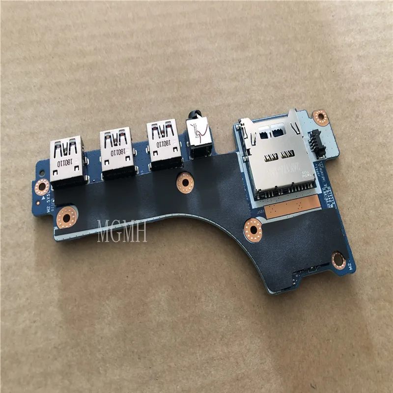 

LS-C543P C543P Original for DELL 7510 USB audio SD Card Reader Board CN-06GDMP 06GDMP 6GDMP