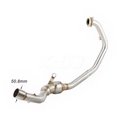 For HUSQVARNA SVARTPILEN 401 2020-2022 VITPILEN 401 Motorcycle Exhaust Middie Link Pipe