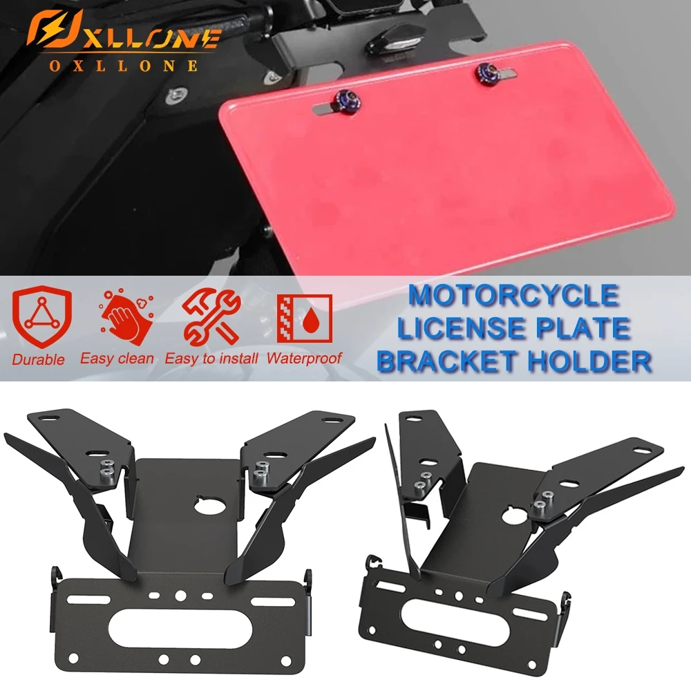 

FOR HONDA XADV 750 XADV750 2021-2022-2023-2024 X-ADV750 Motorcycle License Plate Holder Fender Eliminator Tail Tidy
