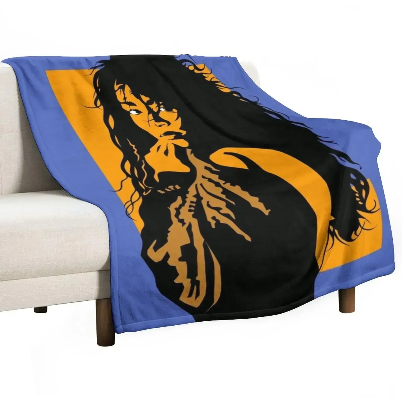 Jody Watley, Cut paper on board, 15 x 20, 2013 Throw Blanket For Sofa Thin Loose Decorative Throw for sofa Blankets