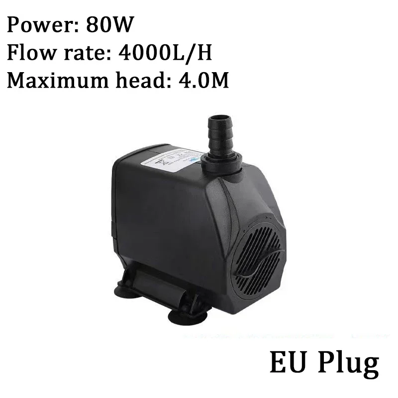 10/16/25/35/45/60/85/115W Ultrastille Dompelpomp Fontein Pomp Filter Visvijver Aquarium Waterpomp Tank Fontein AC220V