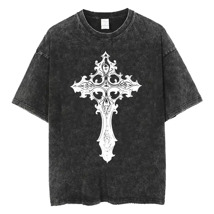 

Рэпер Playboi Carti винтажная стираная футболка Opium Ken Carson Narcissist готический хип-хоп мужские хлопковые футболки большого размера летние