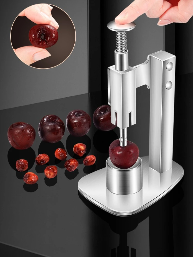 Stainless Steel Red Dates Corer Manual Jujube Pitter Cherry Olive Fruit Core Remover Seed Push Out Tools Kitchen Accessories