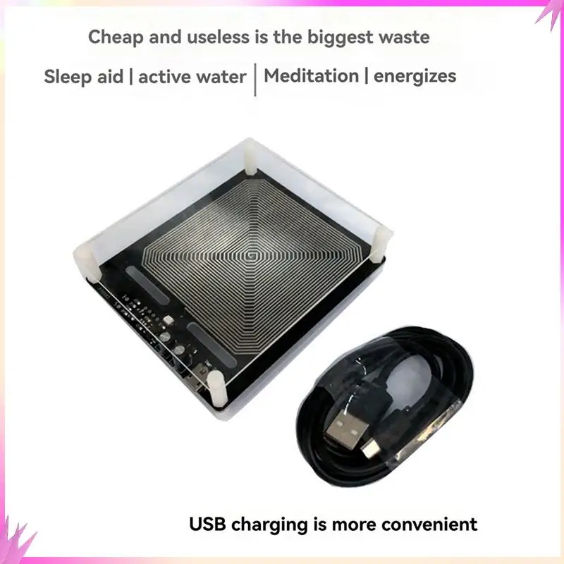 B50c para schumann onda 7.83hz gerador de sinal gerador de pulso de baixa frequência dispositivo de frequência de ressonância de terra