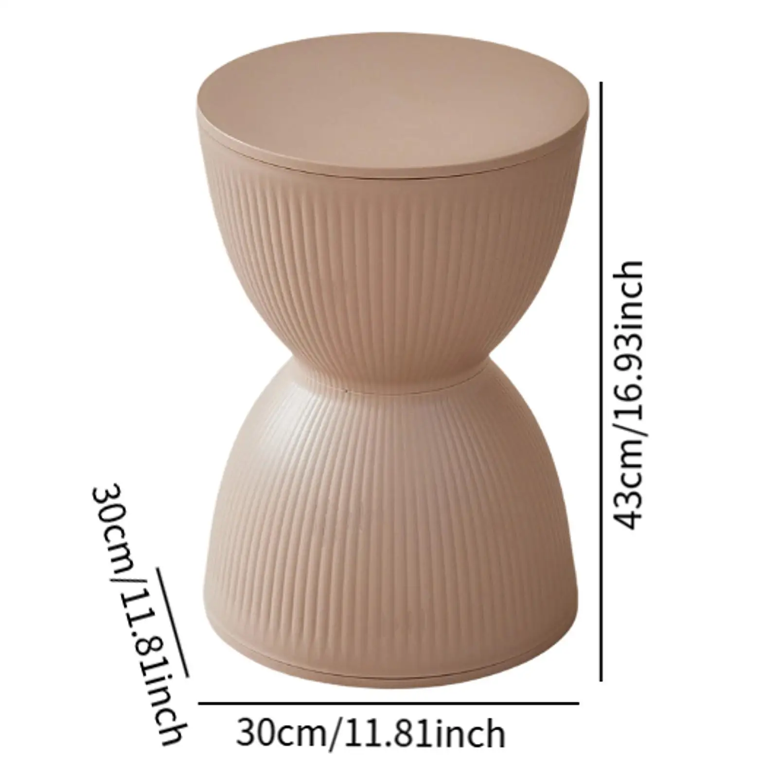 

Small Round Foot Stool Ottoman Stylish Modern Seat Change Shoe Stool Footstool