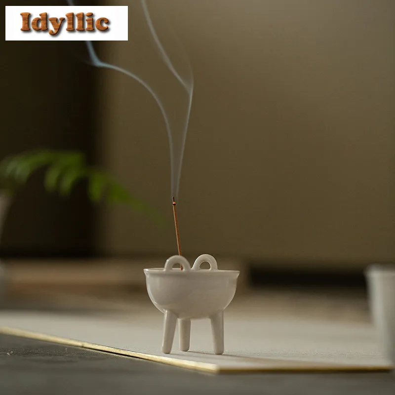 

Растительный пепел Tripodia, держатель для благовоний, водопад, курильницы, медитация, распределитель запаха, курильница, буддийские украшения, ремесло