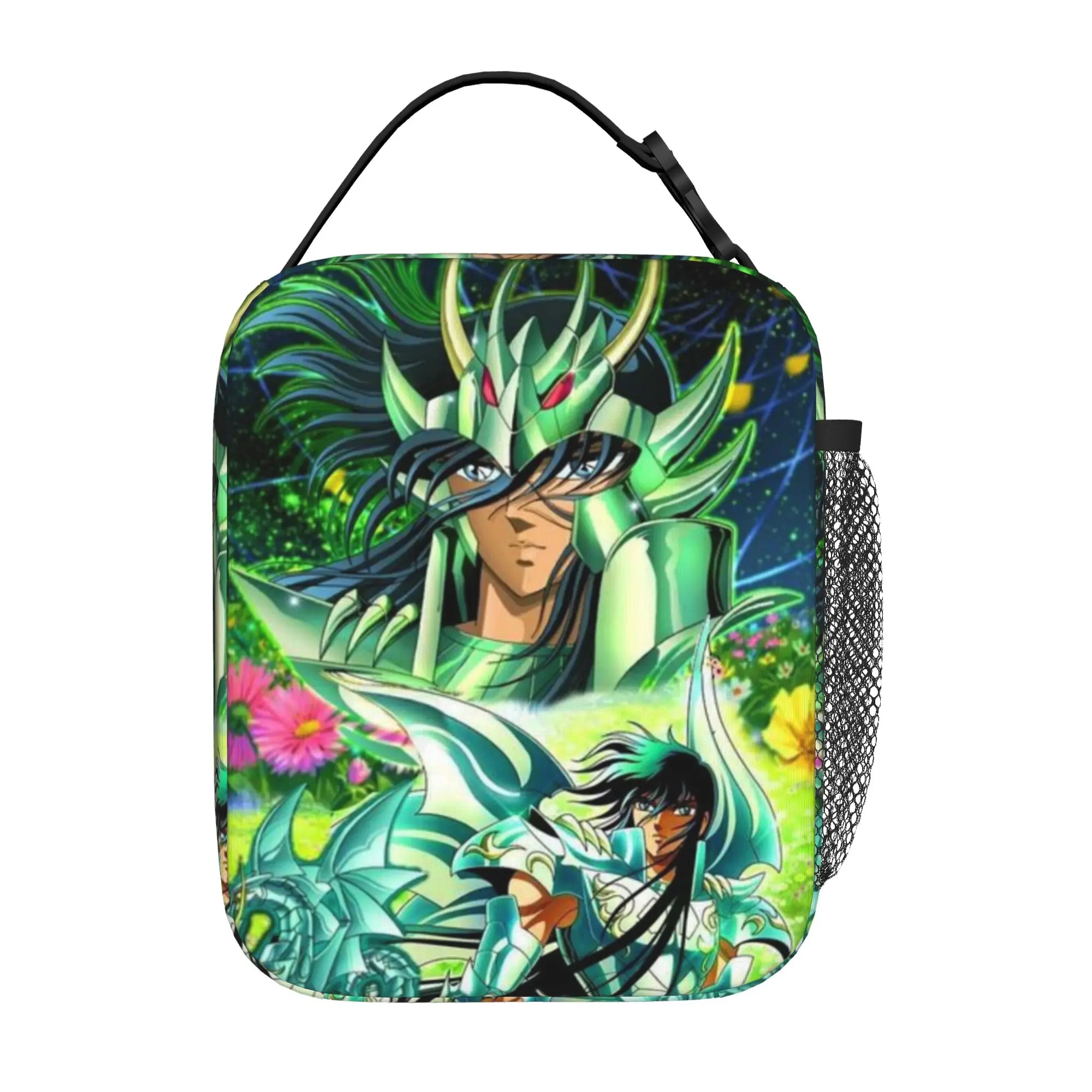 

Back to school season Saint Seiya Snack Bag Shiryu (9) Zipper Closure Good Quality Multi-Function Food Storage Lunch Bag