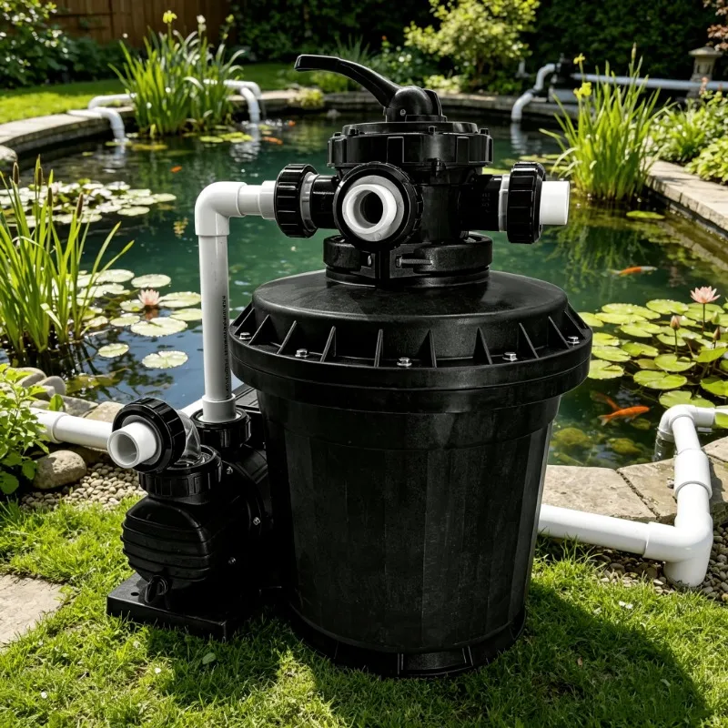 Deep Filtration Pond Filtration System Lights Fish Pond Filters Made of Plastic Fast Delivery