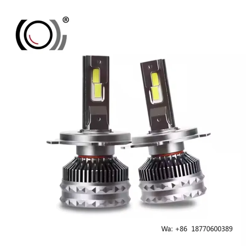 IOL High Brightness 95W Cool White H4 Car Headlight Bulb 18000lm Auto Car Lights with 6500k Color Temperature New Condition
